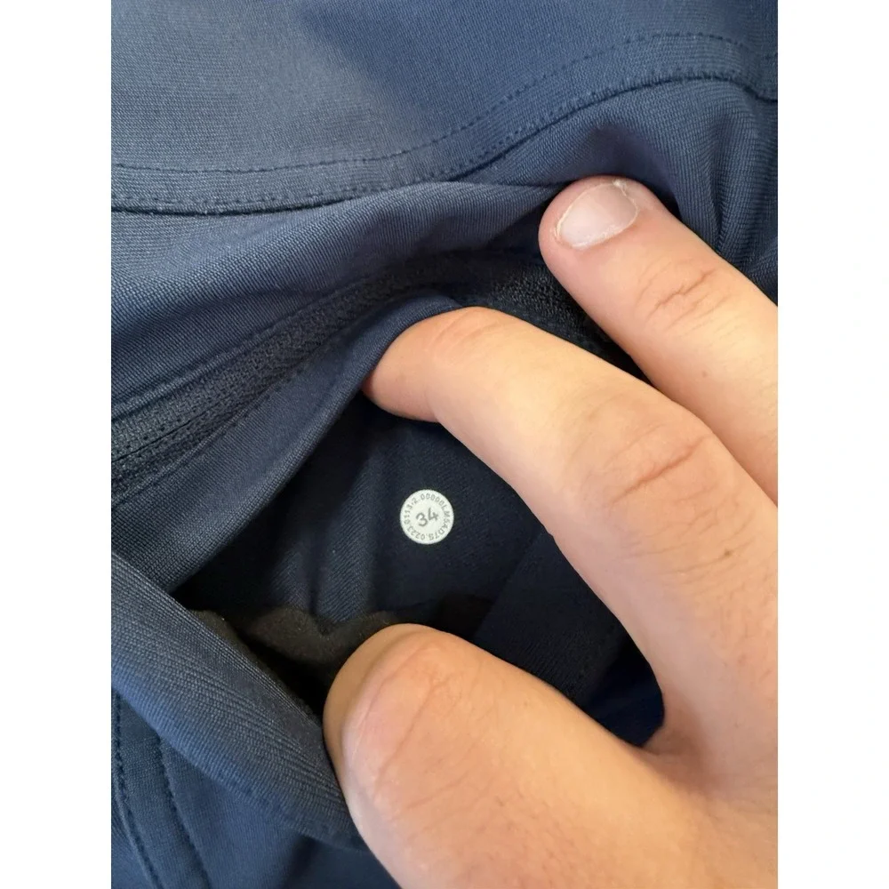 Lululemon Pants Mens 34x27 ABC Pant Classic‎ Navy Preppy Chino Performance